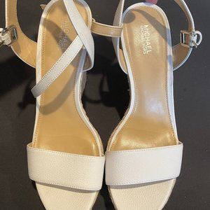 Leather Wedge Sandals size 9